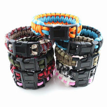 Load image into Gallery viewer, Unisex Camping Paracord Fashion Design Survival Bracelets - Ailime Designs