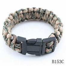 Load image into Gallery viewer, Unisex Camping Paracord Fashion Design Survival Bracelets - Ailime Designs