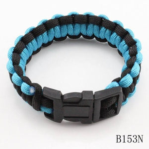 Unisex Camping Paracord Fashion Design Survival Bracelets - Ailime Designs