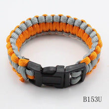 Load image into Gallery viewer, Unisex Camping Paracord Fashion Design Survival Bracelets - Ailime Designs