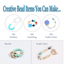 Load image into Gallery viewer, Beautiful Multi-colored Silicone Beads – Jewelry Craft Supplies