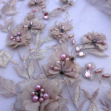 Load image into Gallery viewer, Elegant Silks And Chiffons Fabrics -Ailime Designs Bridal Accessories