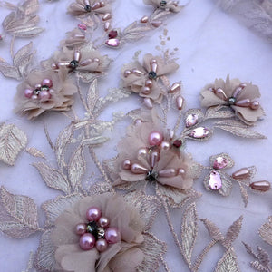 Elegant Silks And Chiffons Fabrics -Ailime Designs Bridal Accessories