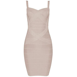 Women's Bandage Fitted Body-con  Dresses