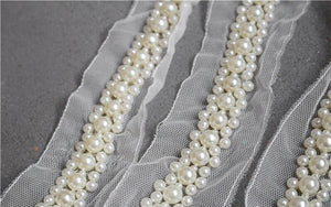 Elegant Silks And Chiffons Fabrics -Ailime Designs Bridal Accessories