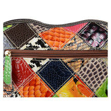 Load image into Gallery viewer, Women&#39;s Multi-color Embossed Leather Handbags - Ailime Designs