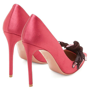 Women's Sexy Satin Dress Pumps