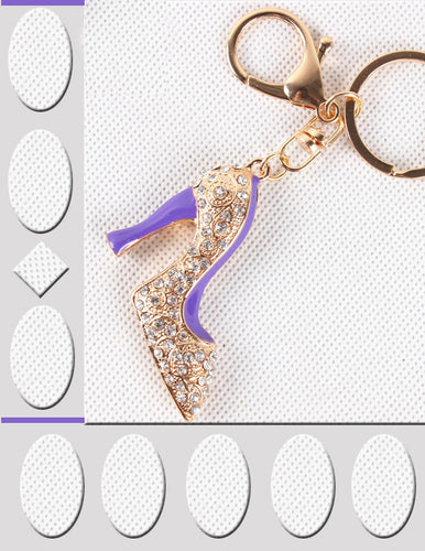 Rhinestone High Heel Key Chains – Pocket Holder Accessories - Ailime Designs