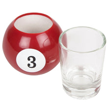 Load image into Gallery viewer, Billiard Ball Cool Style Temper Whiskey Shot Glasses - AilimeDesigns