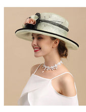 Load image into Gallery viewer, Could Tea-Time w/ Us Wearing This Fabulous Style Brim - Ailime Designs