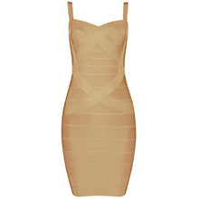 Load image into Gallery viewer, Women&#39;s Bandage Fitted Body-con  Dresses