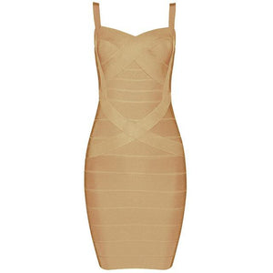 Women's Bandage Fitted Body-con  Dresses