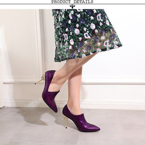 Royalty Purple Women's Stylish Pumps