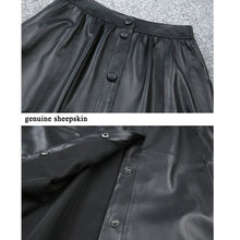 Load image into Gallery viewer, Women&#39;s Beautiful Elegant Genuine Leather Stylish Skirts - Ailime Designs